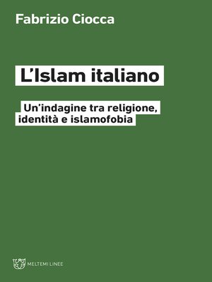 cover image of L'Islam italiano